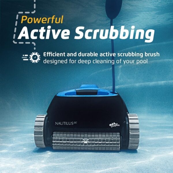 Dolphin Nautilus CC Robotic Pool Vacuum Cleaner - Image 3